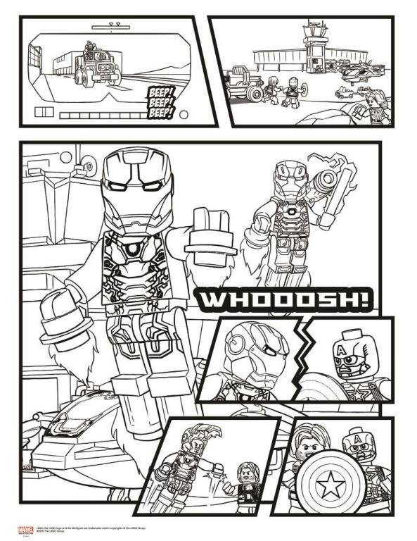 Malvorlage Lego avengers ausmalbilder j8yzs