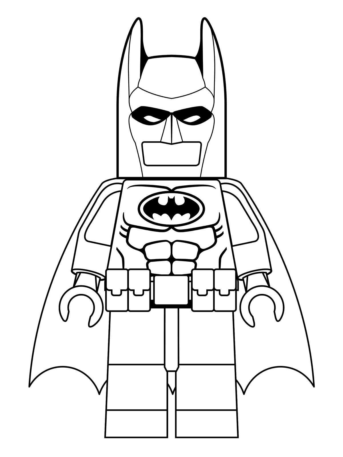 27 Gratis Lego Batman Malvorlage