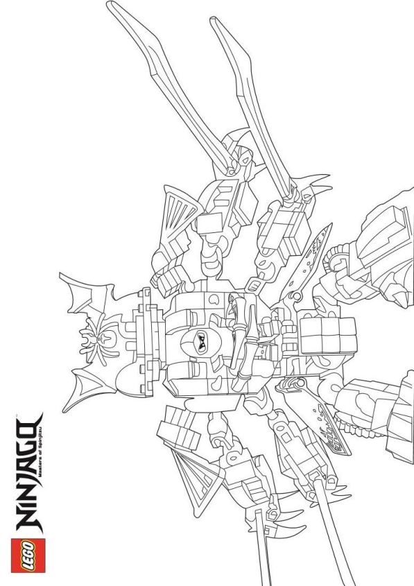 Lego Ninjago Ausmalbilder Animaatjes De