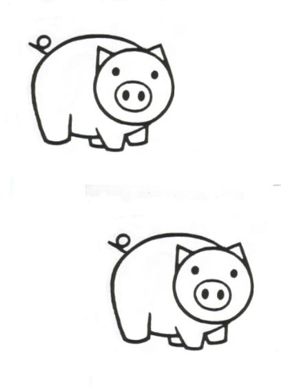 Schwein Ausmalbilder | Animaatjes.de