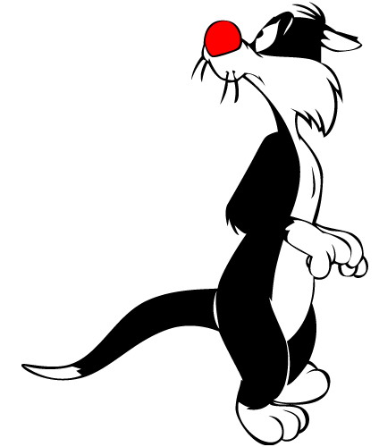 free clipart sylvester the cat - photo #10