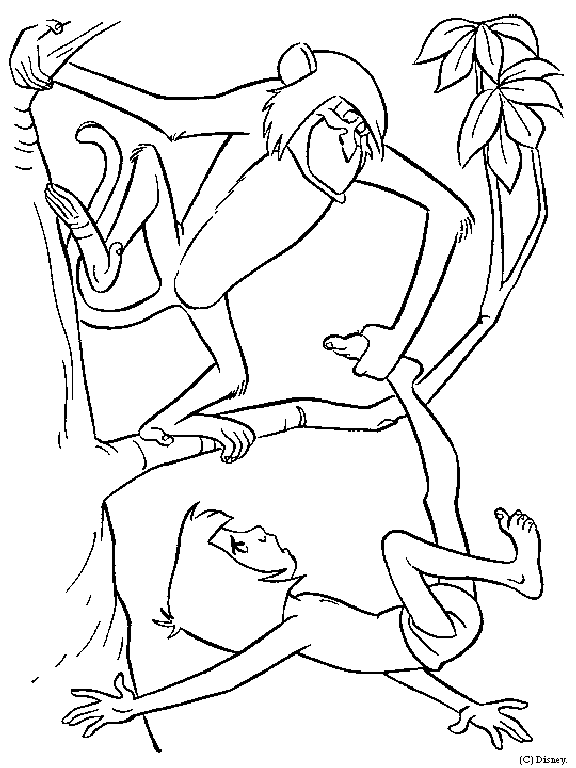 Malvorlage Das dschungelbuch malvorlagen 10