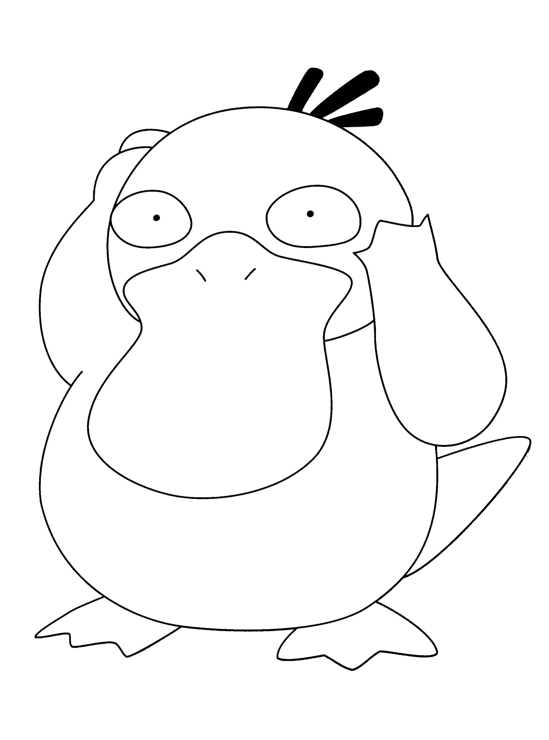 Malvorlage enton pokemon information
