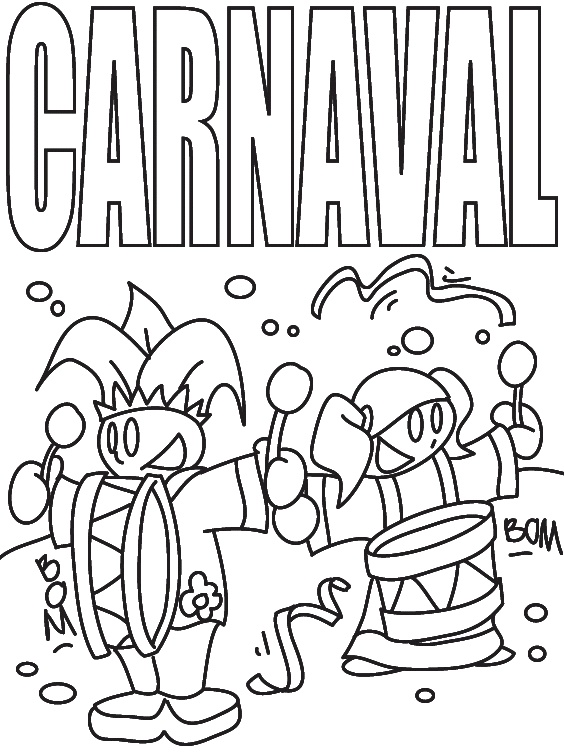 malvorlage  karneval malvorlagen 1
