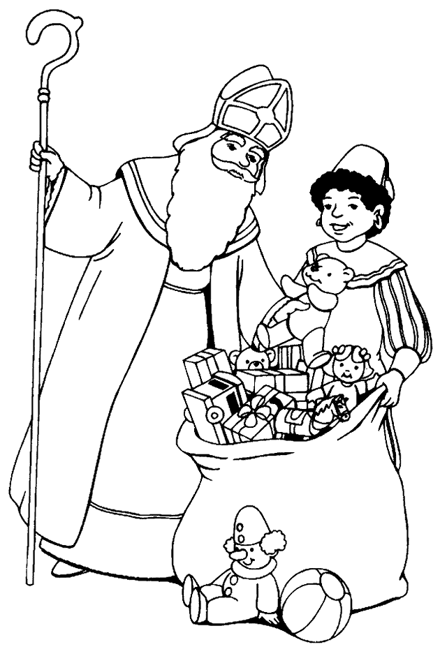 malvorlage  sankt nikolaus malvorlagen 122