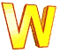 Animiert gelb alphabete