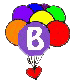 Ballon 6 alphabete