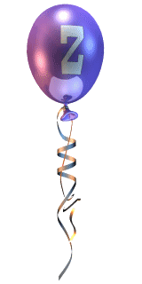 Ballon violett 2