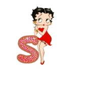 Betty boop 14 alphabete