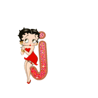 Betty boop 14 alphabete