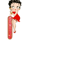 Betty boop 14 alphabete