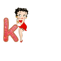 Betty boop 14 alphabete