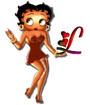 Betty boop 15 alphabete