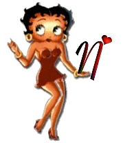 Betty boop 15 alphabete