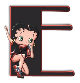 Betty boop 3 alphabete