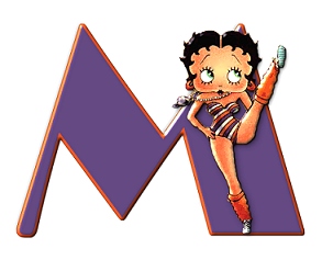 Betty boop 3 alphabete