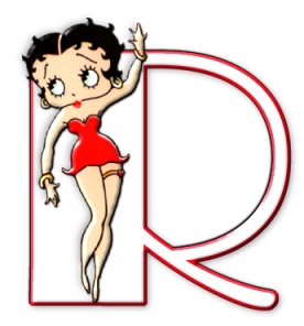 Betty boop 3 alphabete