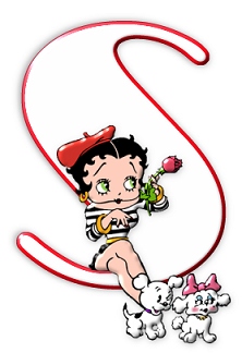 Betty boop 3 alphabete