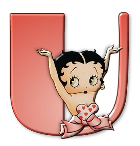 Betty boop 3 alphabete