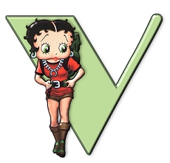 Betty boop 3 alphabete