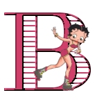 Betty boop 4 alphabete