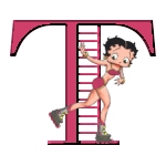 Betty boop 4 alphabete