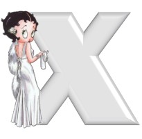 Betty boop 5 alphabete