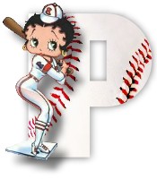 Betty boop 6 alphabete