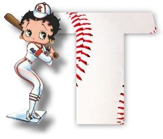 Betty boop 6 alphabete