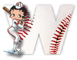 Betty boop 6 alphabete