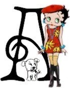 Betty boop 7 alphabete