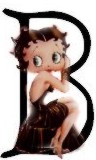 Betty boop 7 alphabete