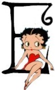 Betty boop 7 alphabete