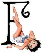 Betty boop 7 alphabete