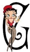 Betty boop 7 alphabete