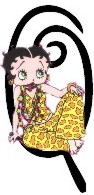 Betty boop 7 alphabete