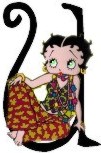 Betty boop 7 alphabete