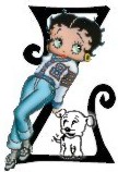 Betty boop 7 alphabete