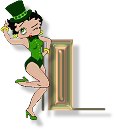 Betty boop 9 alphabete