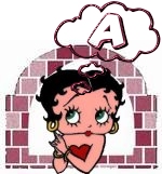 Betty boop denken alphabete