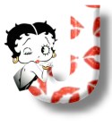 Betty boop kuss alphabete