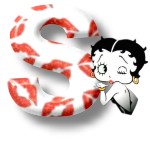 Betty boop kuss alphabete