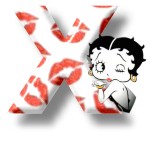 Betty boop kuss alphabete