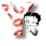 Betty boop kuss alphabete