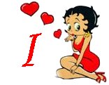 Betty boop liebe alphabete