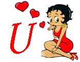 Betty boop liebe alphabete