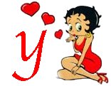 Betty boop liebe alphabete