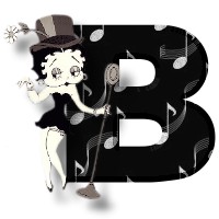 Betty boop schwarz