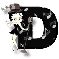 Betty boop schwarz