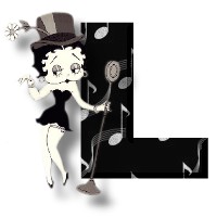 Betty boop schwarz